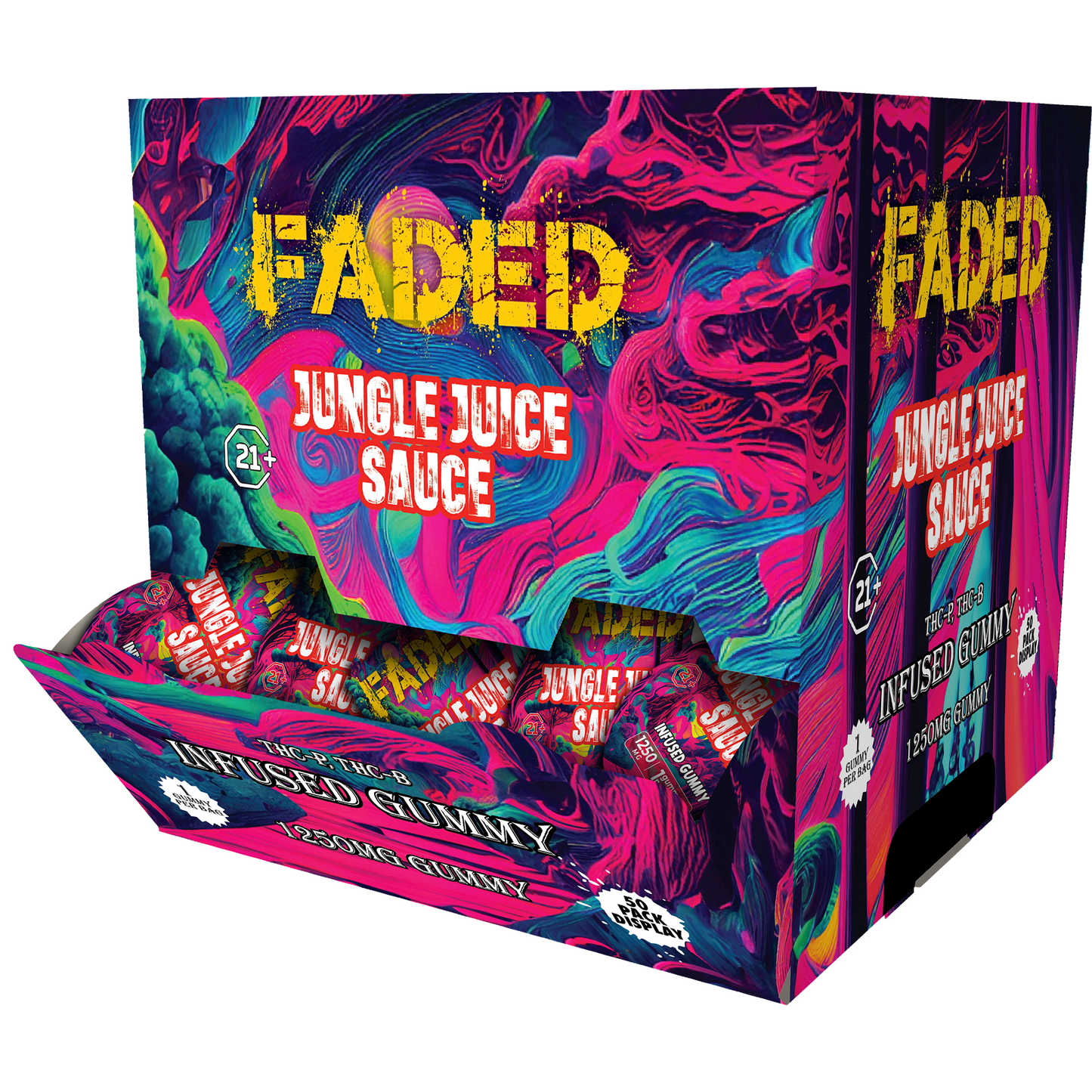 Sky High Blend Jungle Juice Sauce Gummies | THC-P + THC-B | 1250 MG