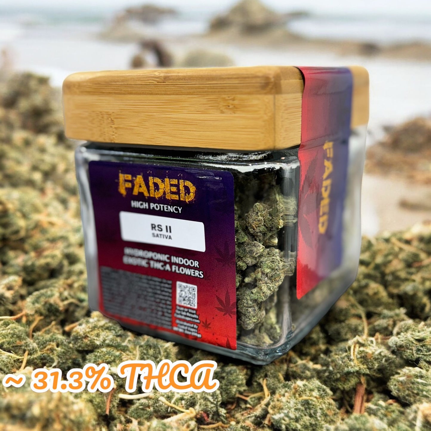 Faded Hydroponic Indoor Exotic THC-A Flower