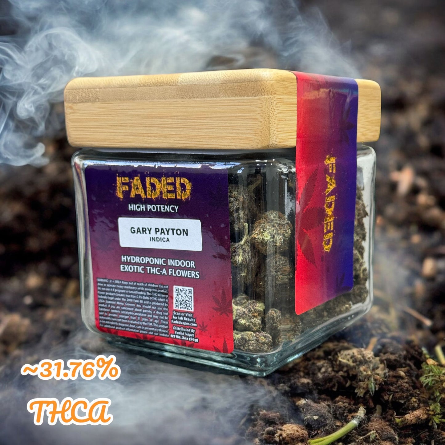 Faded Hydroponic Indoor Exotic THC-A Flower