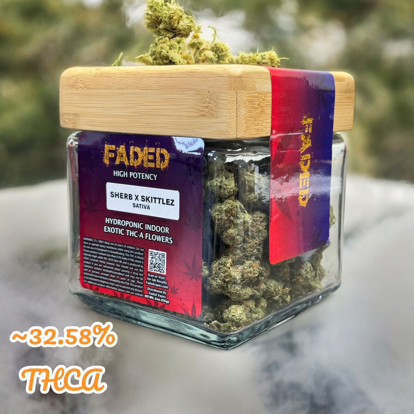 Faded Hydroponic Indoor Exotic THC-A Flower