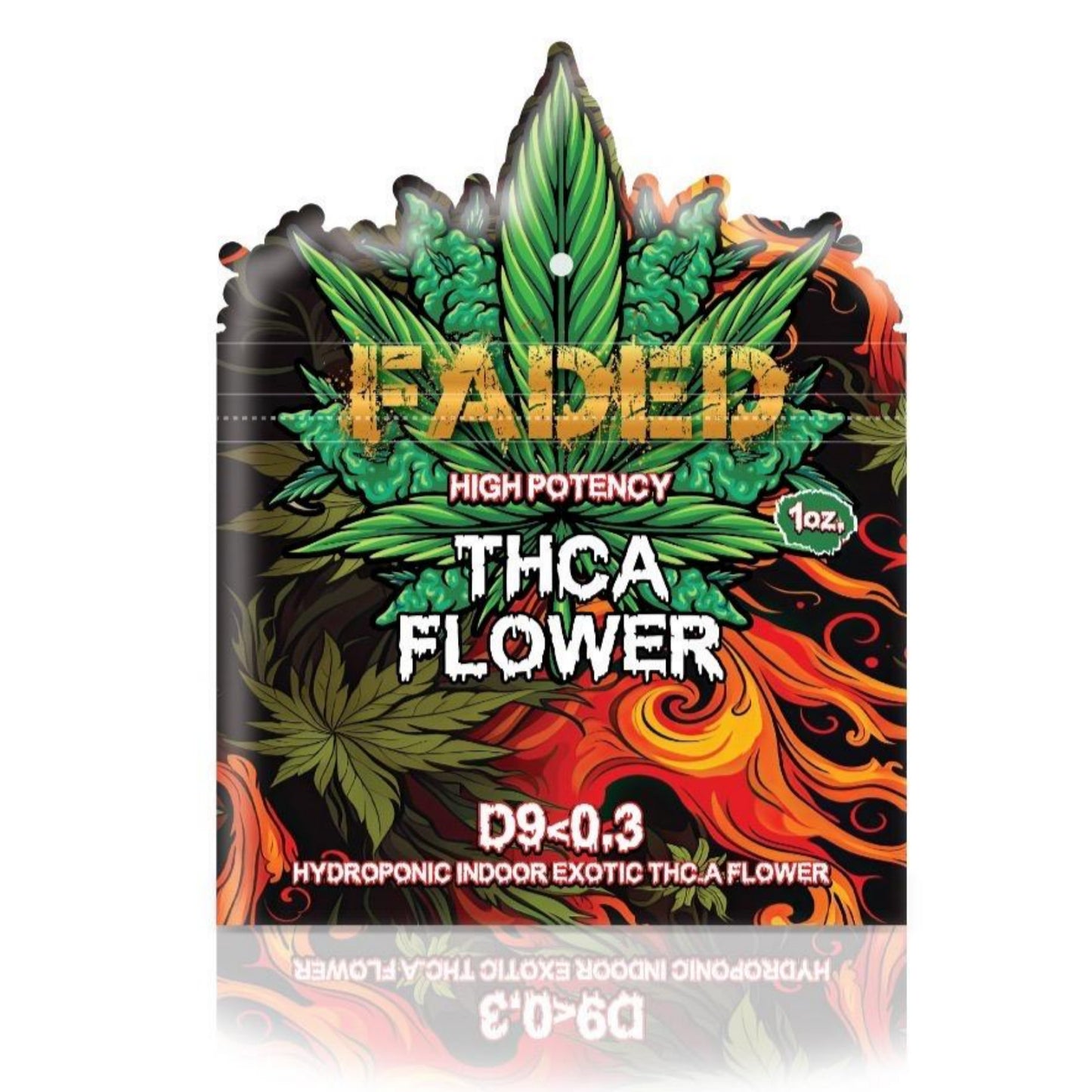 Faded Hydroponic Indoor Exotic THC.A Flower 1 OZ