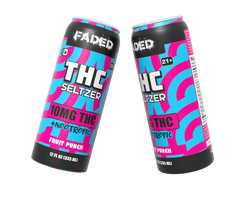 THC Seltzer 10MG THC +Nootropic Fruit Pouch