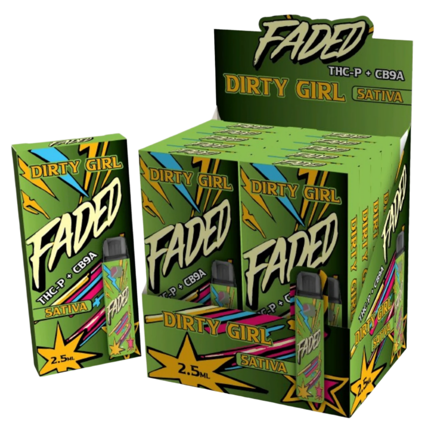 THC-P + CB9A DIRTY GIRL