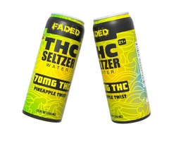 THC Seltzer Water 70MG THC PineApple Twist