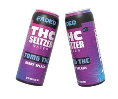 THC Seltzer Water 70MG THC Berry Splash