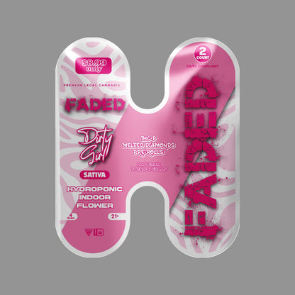 THCP Melted Diamonds Pre-Rolls Dirty Girl