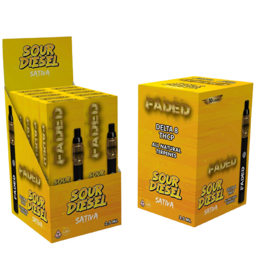 2.5ML Delta 8 + THC-P Disposables SOUR DIESEL