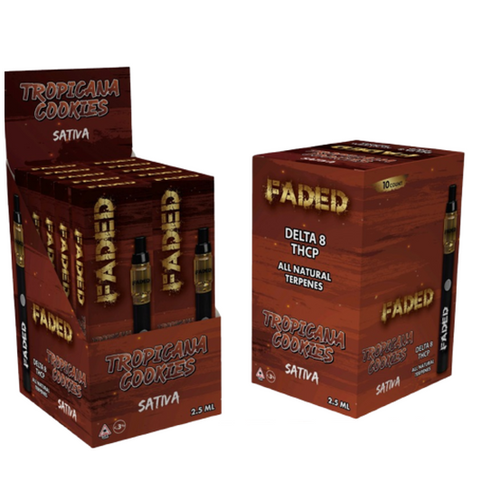 2.5ML Delta 8 + THC-P Disposables TROPICANA COOKIES