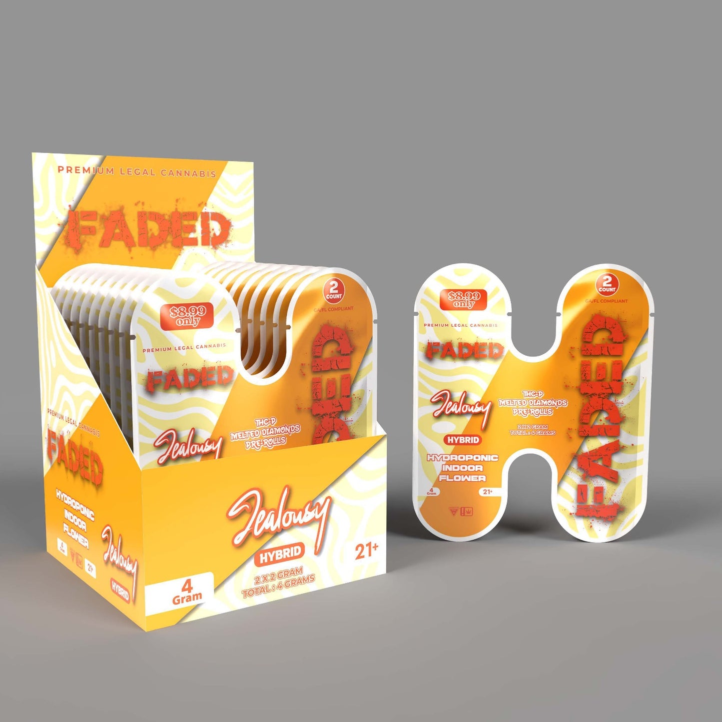 THCP Melted Diamonds Pre-Rolls Jealousy